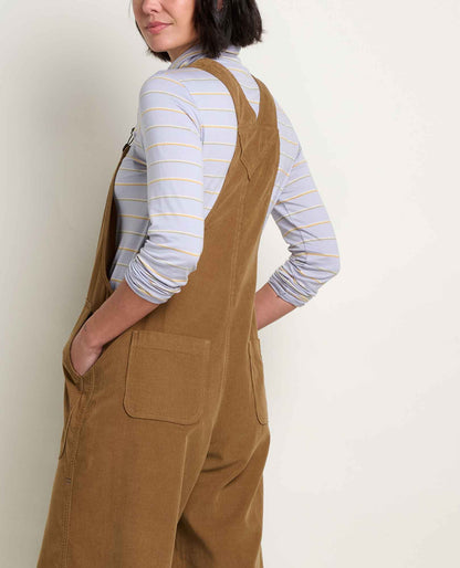 Toad&Co Cattail Corduroy Wide Leg Overall