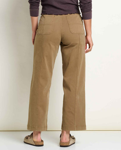 Toad&Co Linden Canvas Wide Leg Sailor Pant - Organic Cotton