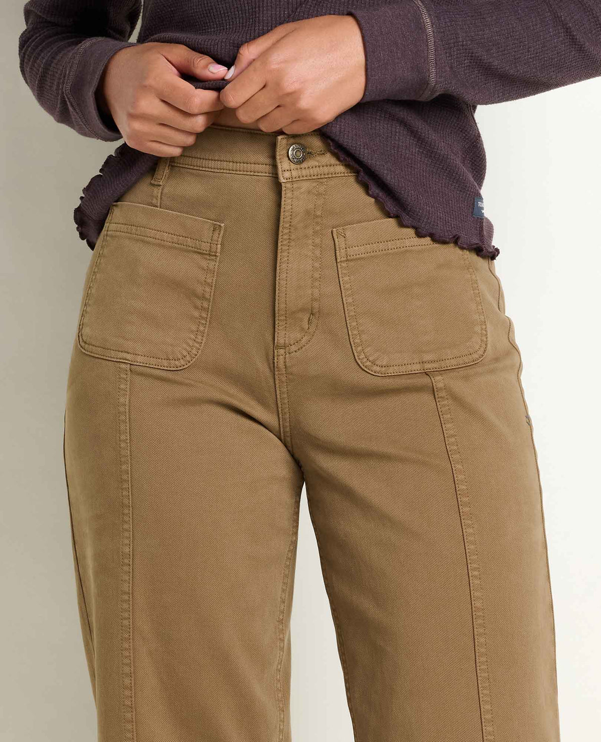 Toad&Co Linden Canvas Wide Leg Sailor Pant - Organic Cotton