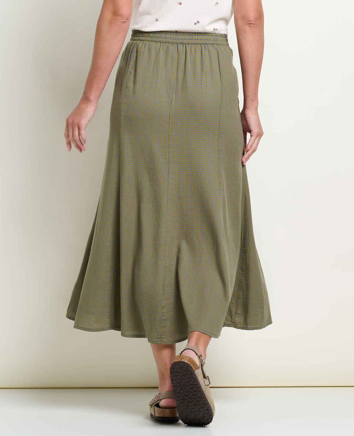 Toad&Co Manzana Organic Cotton Midi Skirt