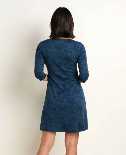 Toad&Co Women's Rosalinda Dress with Pocket - Organic Cotton and Tencel Dress by Toad&Co