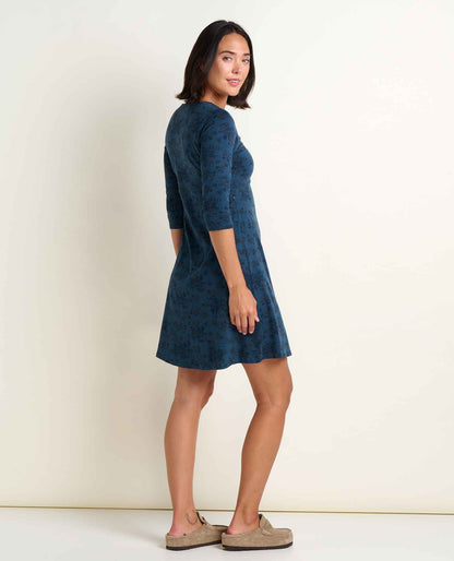 Toad&Co Women's Rosalinda Dress with Pocket - Organic Cotton and Tencel Dress by Toad&Co