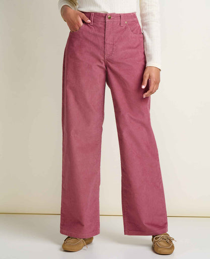 Toad&Co Women's Coaster Corduroy Wide Leg Pant