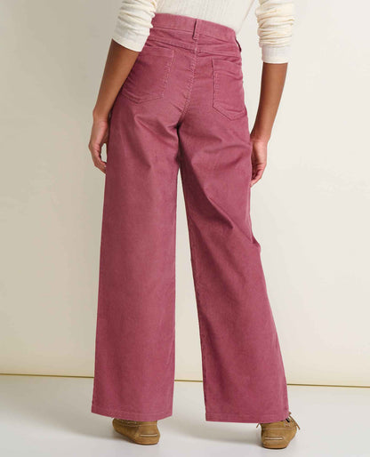 Toad&Co Women's Coaster Corduroy Wide Leg Pant