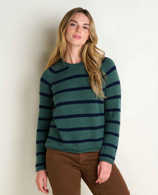 Toad&Co Alpineglo Sweater - Organic Cotton Next to Skin and Wool Outer