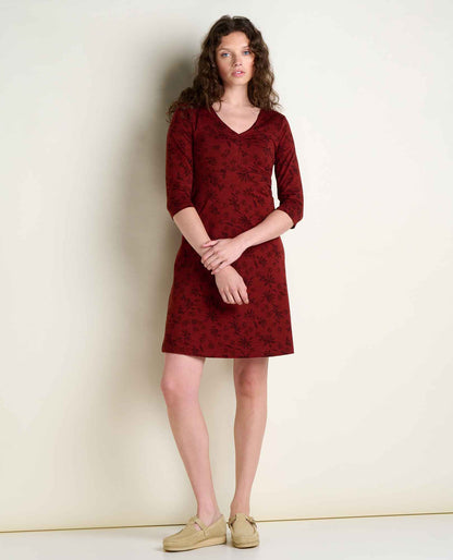 Toad&Co Women's Rosalinda Dress with Pocket - Organic Cotton and Tencel Dress by Toad&Co