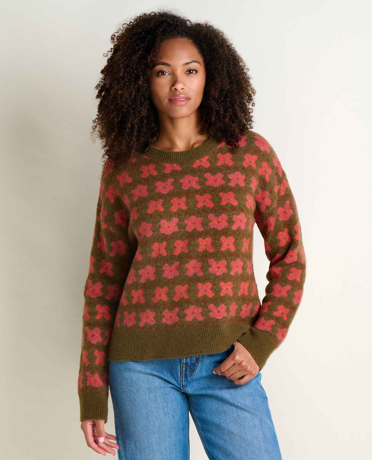 Toad&Co Women's Wasatch Crewneck Wool Sweater - Soft, Never Itchy