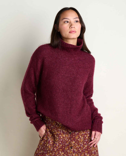 Toad&Co Women's Alpaca Merino Turtleneck Sweater - Cozy & Soft