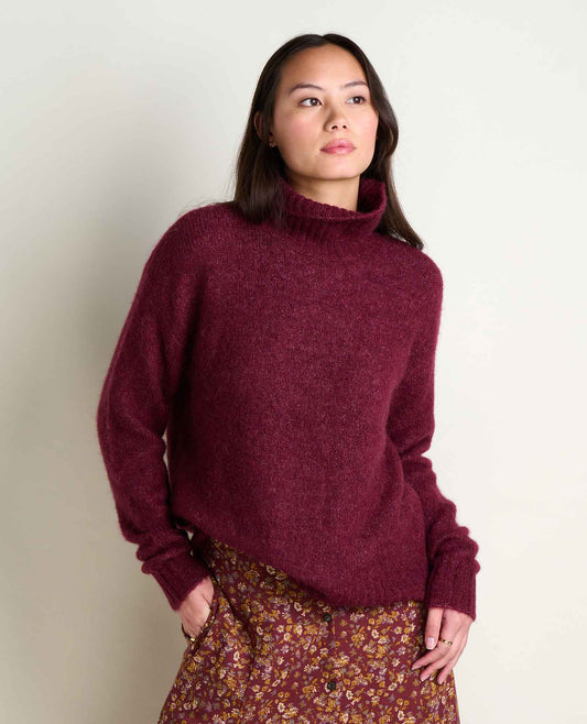 Toad&Co Women's Alpaca Merino Turtleneck Sweater - Cozy & Soft
