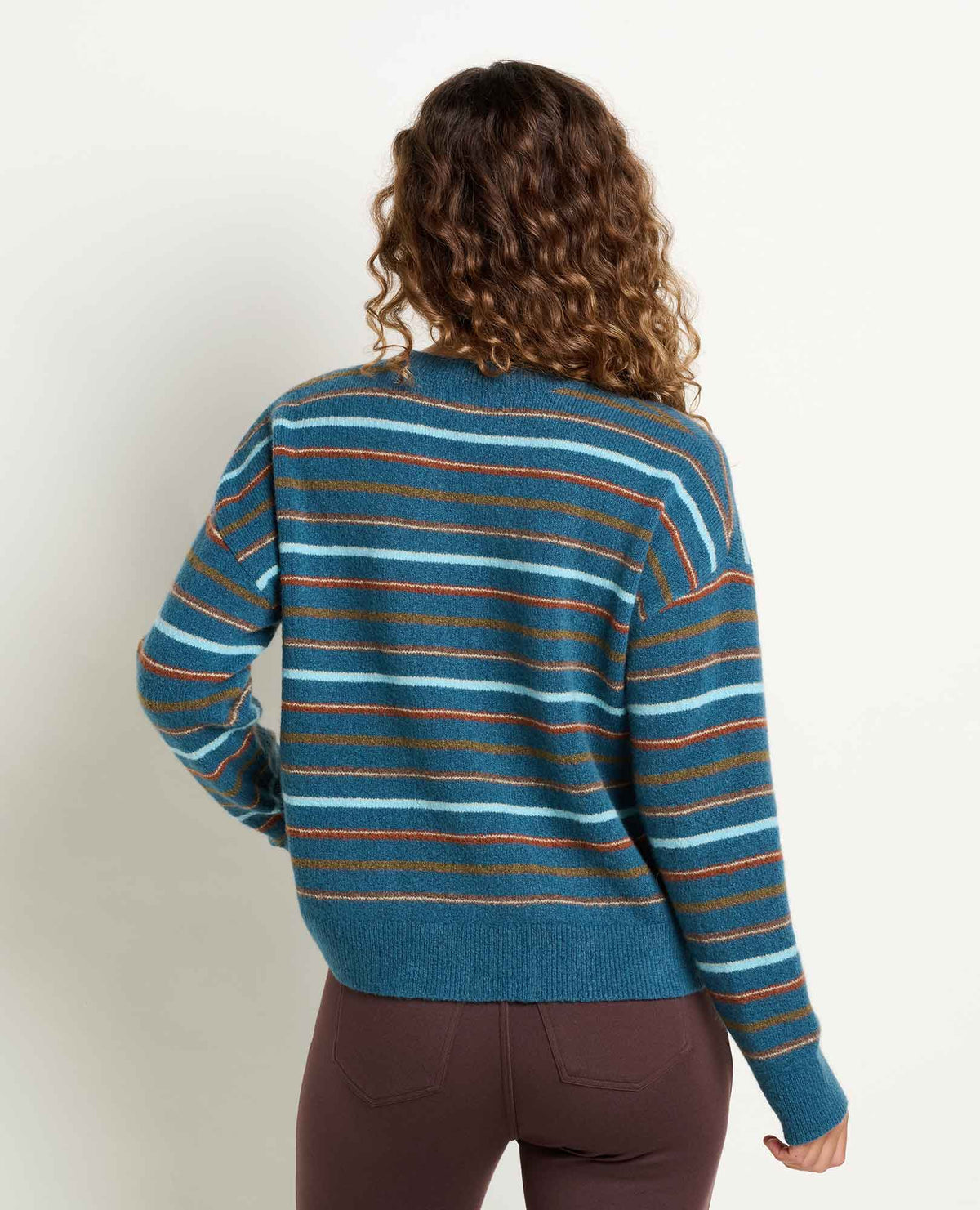 Toad&Co Women's Wasatch Crewneck Wool Sweater - Soft, Never Itchy