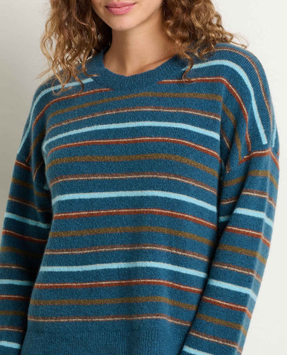 Toad&Co Women's Wasatch Crewneck Wool Sweater - Soft, Never Itchy