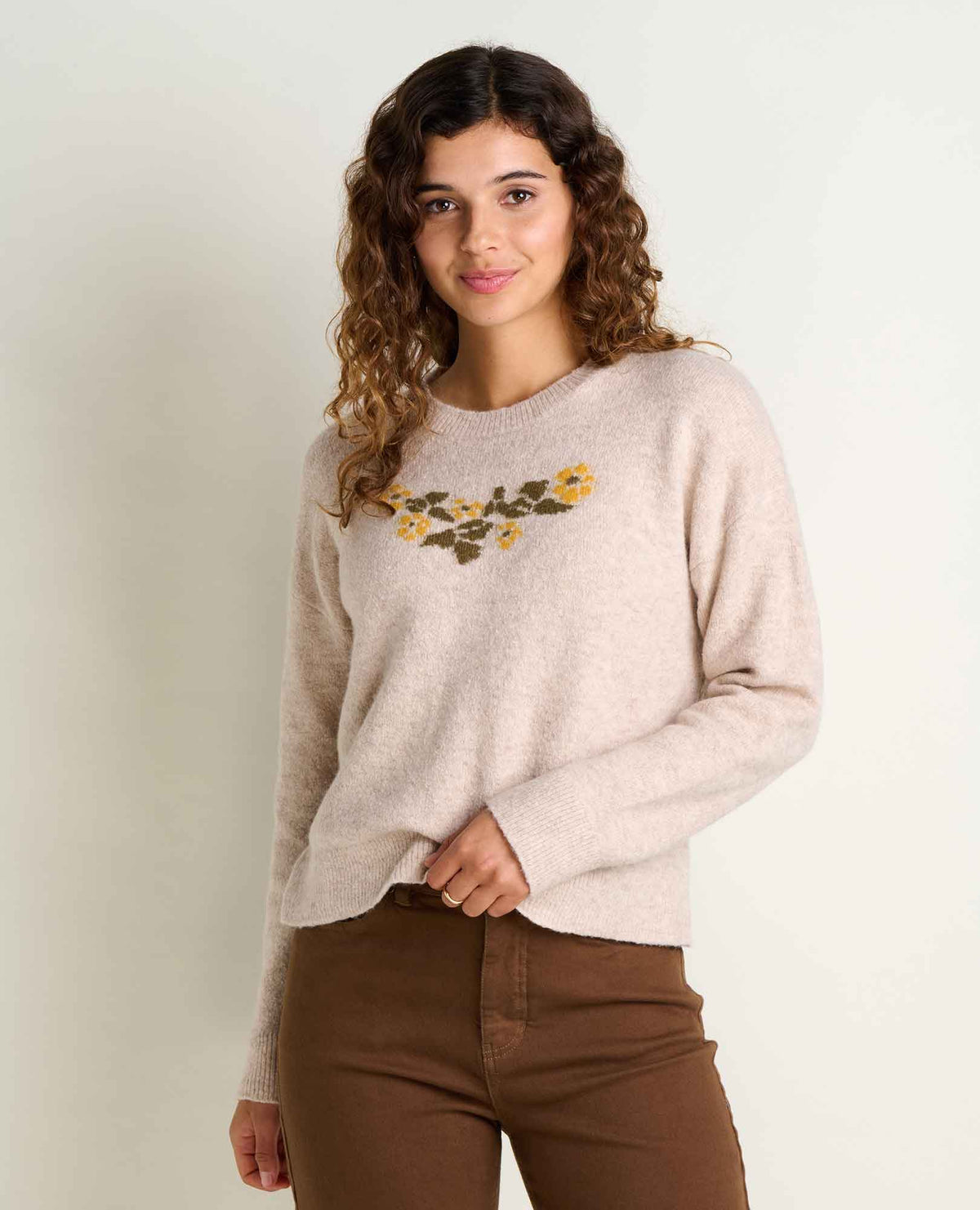 Toad&Co Women's Wasatch Crewneck Wool Sweater - Soft, Never Itchy