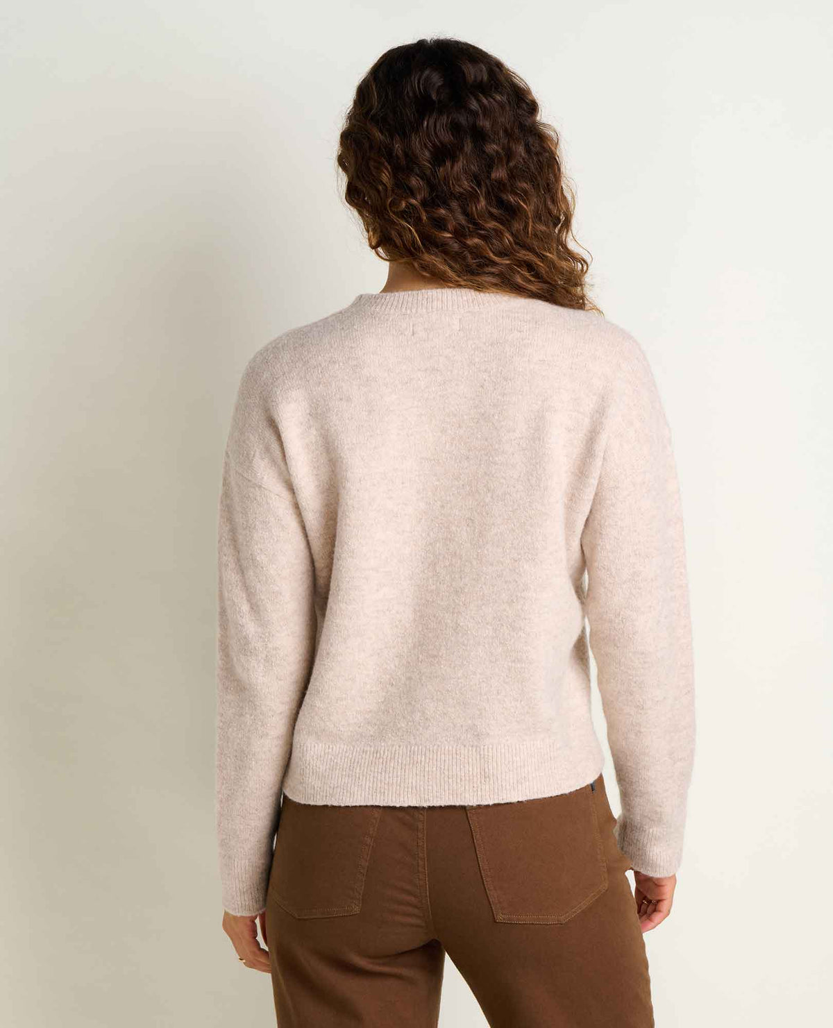 Toad&Co Women's Wasatch Crewneck Wool Sweater - Soft, Never Itchy