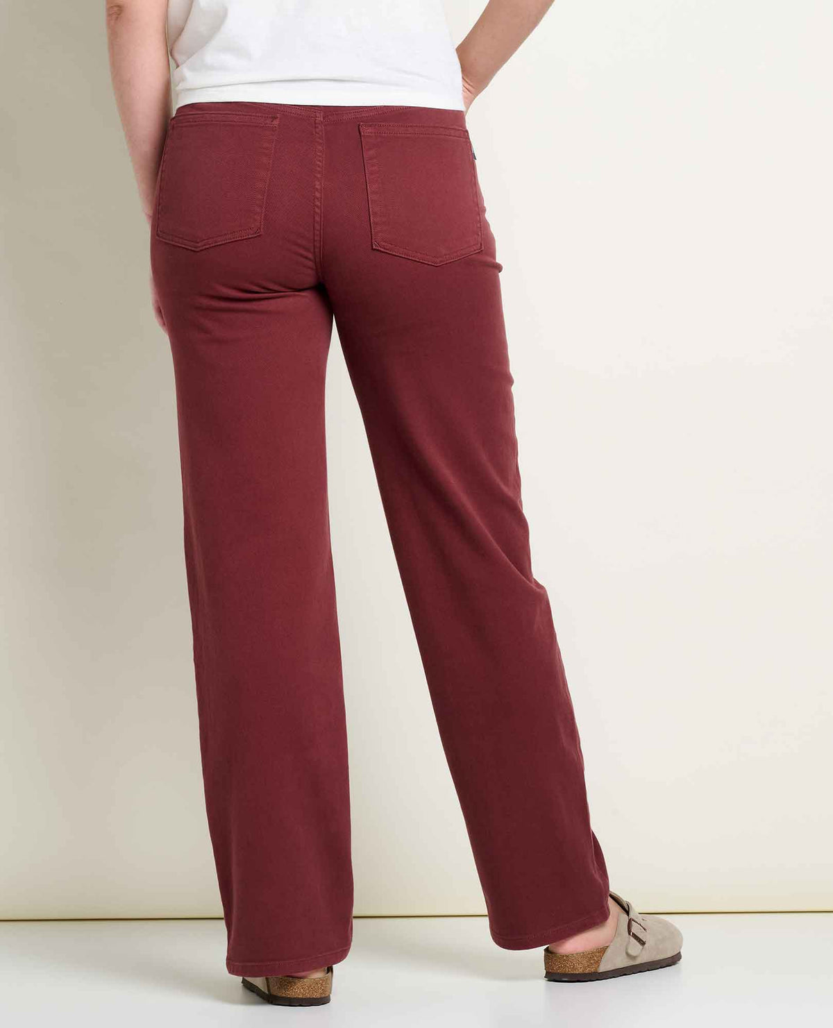 Toad&Co Women's Tamarack Straight Jean - Organic Cotton Stretch Denim
