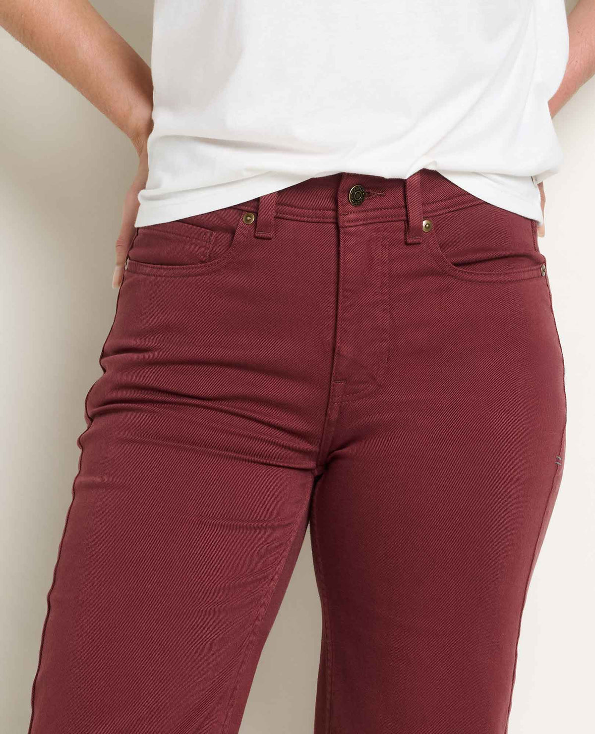 Toad&Co Women's Tamarack Straight Jean - Organic Cotton Stretch Denim