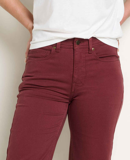 Toad&Co Women's Tamarack Straight Jean - Organic Cotton Stretch Denim