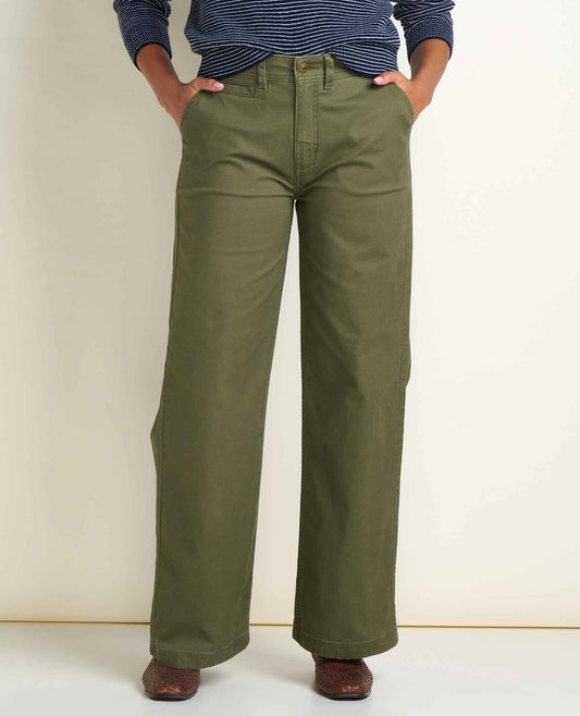 Toad&Co Earthworks Wide Leg Chino