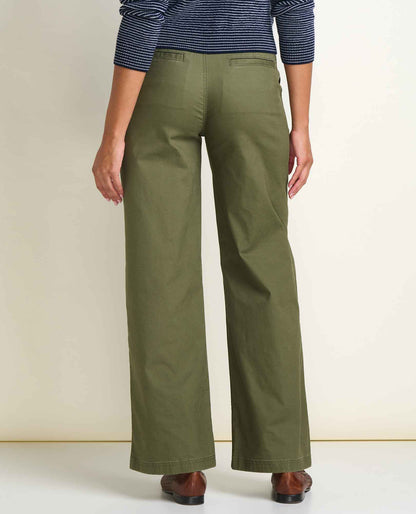 Toad&Co Earthworks Wide Leg Chino