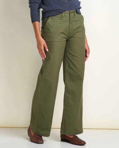 Toad&Co Earthworks Wide Leg Chino