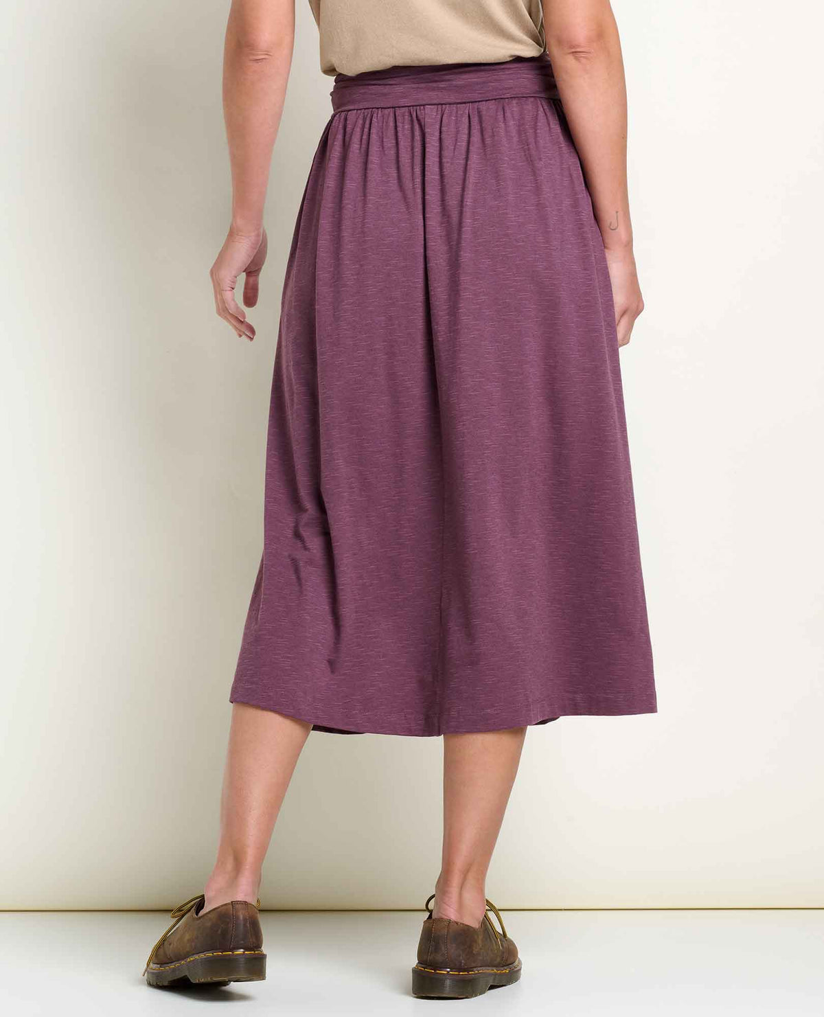 Toad&Co Chaka Midi Skirt - Organic Cotton & TENCEL™ A-Line Midi Skirt
