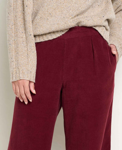 Toad&Co Cattail Corduroy Wide Leg Pant