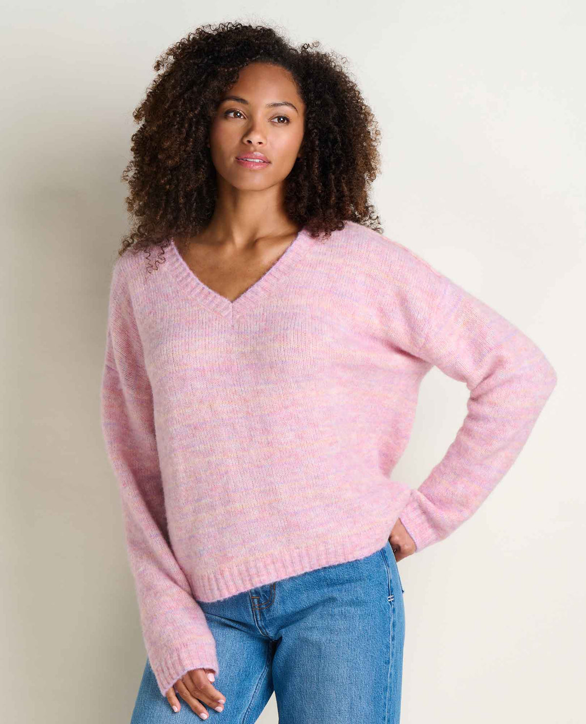 Toad&Co Women's Toddy Alpaca Merino V-Neck Sweater - Cozy & Soft