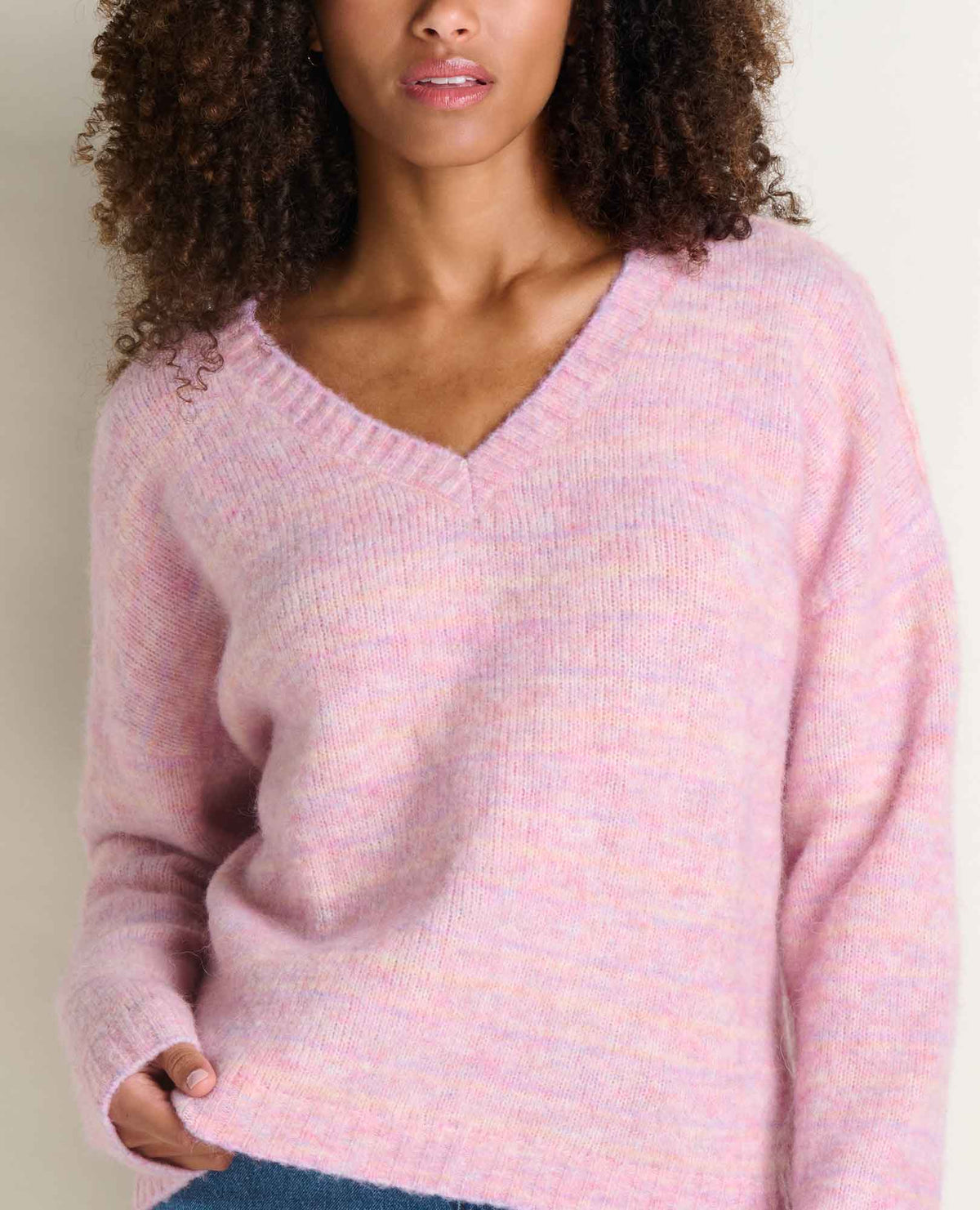 Toad&Co Women's Toddy Alpaca Merino V-Neck Sweater - Cozy & Soft