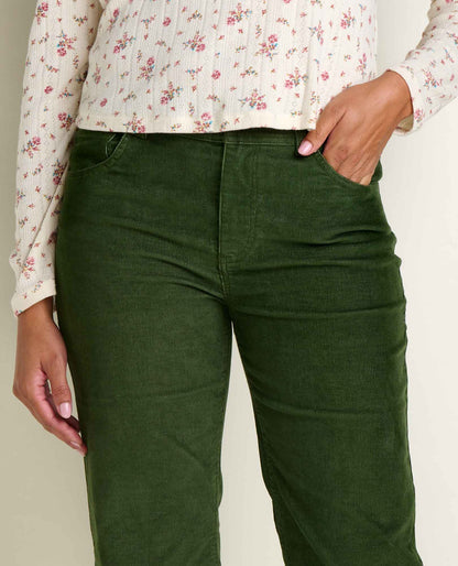 Toad&Co Women's Corduroy Straight Leg Pant