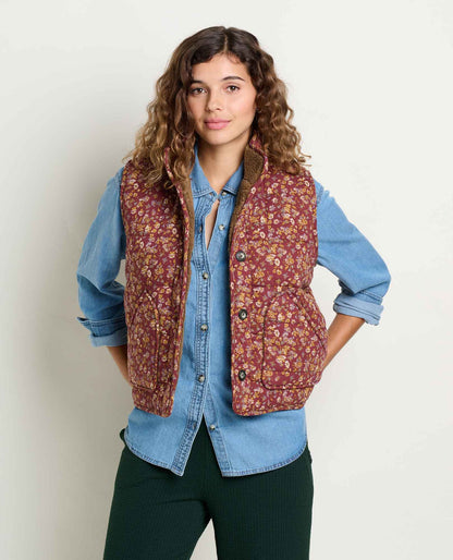 Toad&Co Manzana Sherpa-Lined Quilted Vest