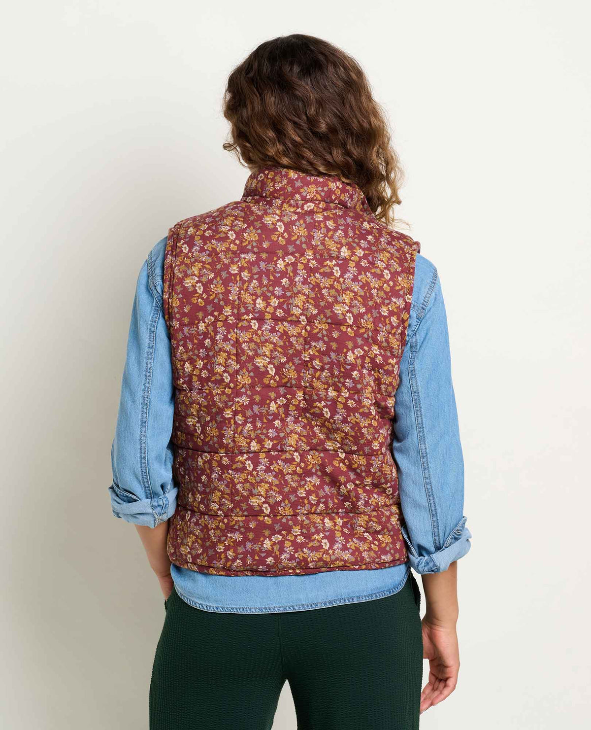 Toad&Co Manzana Sherpa-Lined Quilted Vest