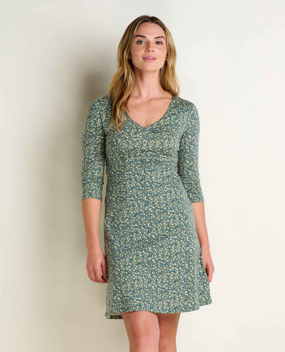 Toad&Co Women's Rosalinda Dress with Pocket - Organic Cotton and Tencel Dress by Toad&Co