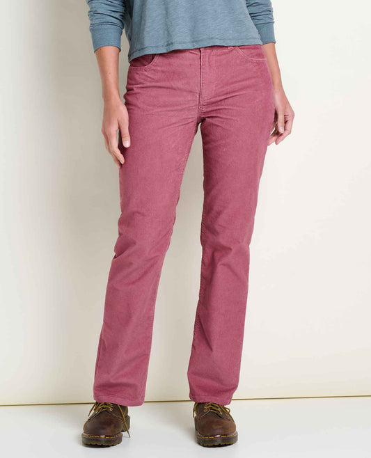 Toad&Co Women's Corduroy Straight Leg Pant