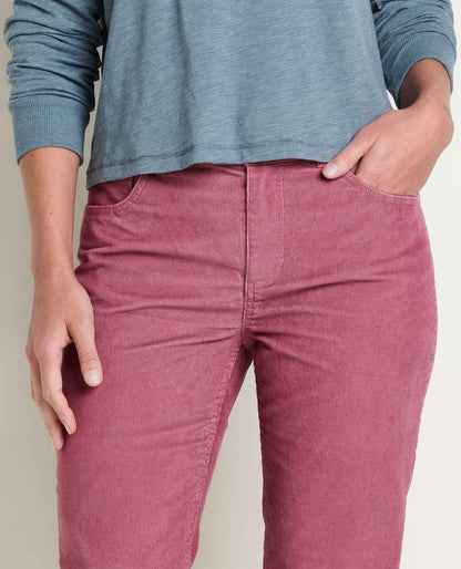 Toad&Co Women's Corduroy Straight Leg Pant