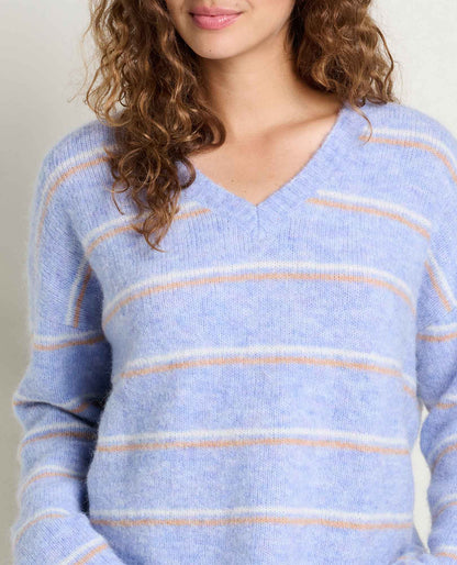 Toad&Co Women's Toddy Alpaca Merino V-Neck Sweater - Cozy & Soft