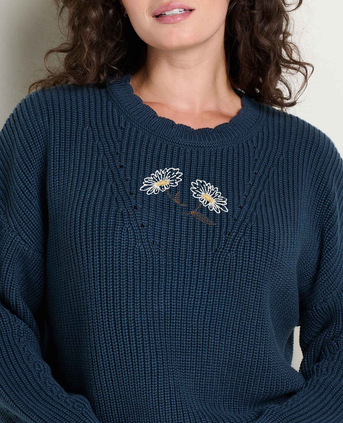 Toad&Co Bianca Pattern Crew Sweater
