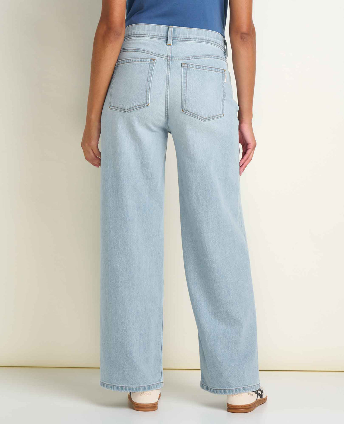 Toad&Co Women's Tamarack Wide Leg Blue Jean