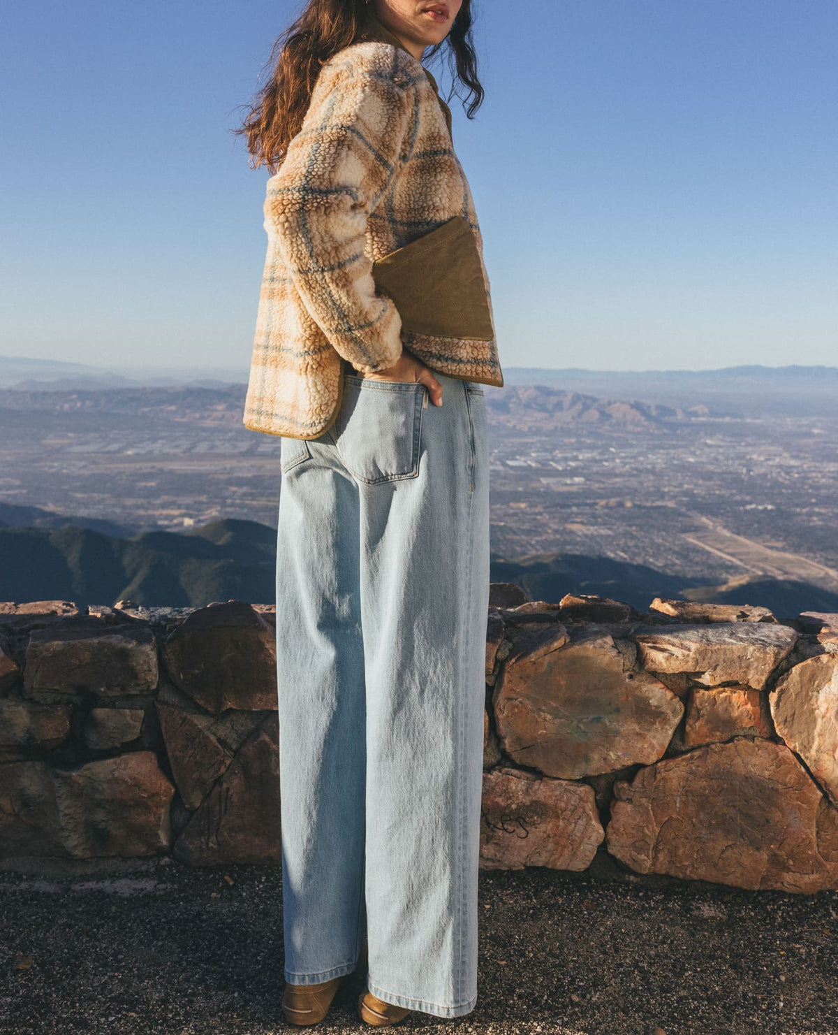 Toad&Co Women's Tamarack Wide Leg Blue Jean