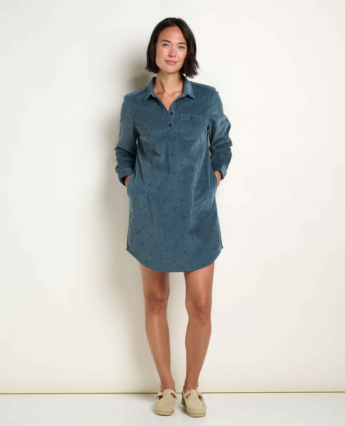 Toad&Co Scouter Corduroy Shirt Dress
