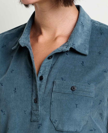 Toad&Co Scouter Corduroy Shirt Dress