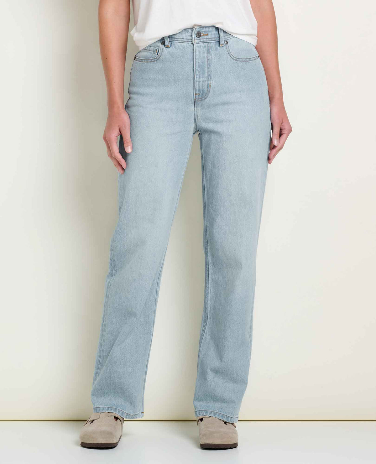 Toad&Co Women's Tamarack Straight Blue Jean
