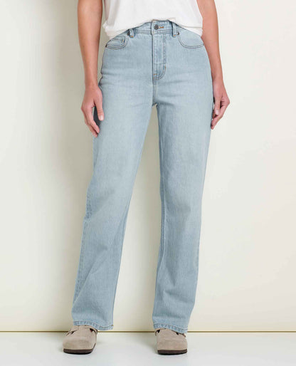 Toad&Co Women's Tamarack Straight Blue Jean