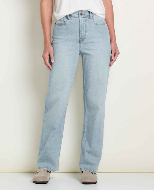 Toad&Co Women's Tamarack Straight Blue Jean