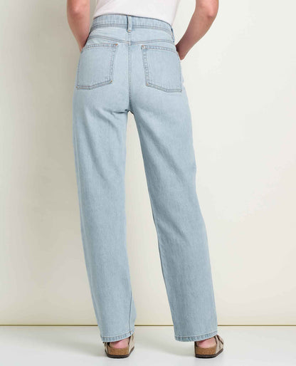 Toad&Co Women's Tamarack Straight Blue Jean