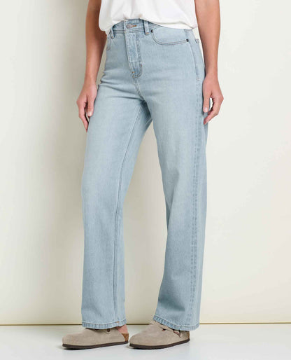 Toad&Co Women's Tamarack Straight Blue Jean