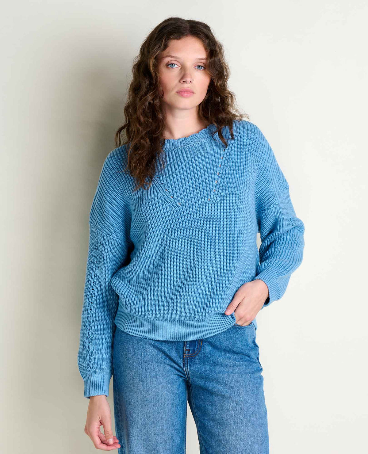 Toad&Co Bianca Shaker Crew Sweater