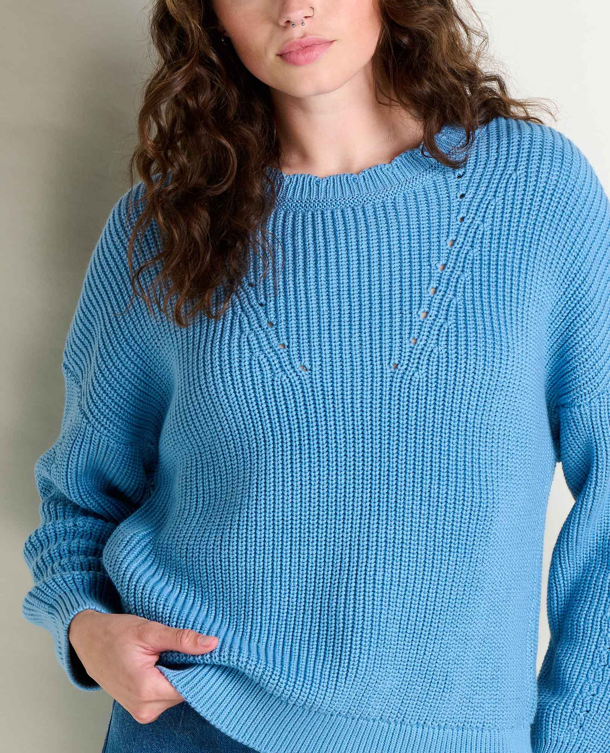 Toad&Co Bianca Shaker Crew Sweater