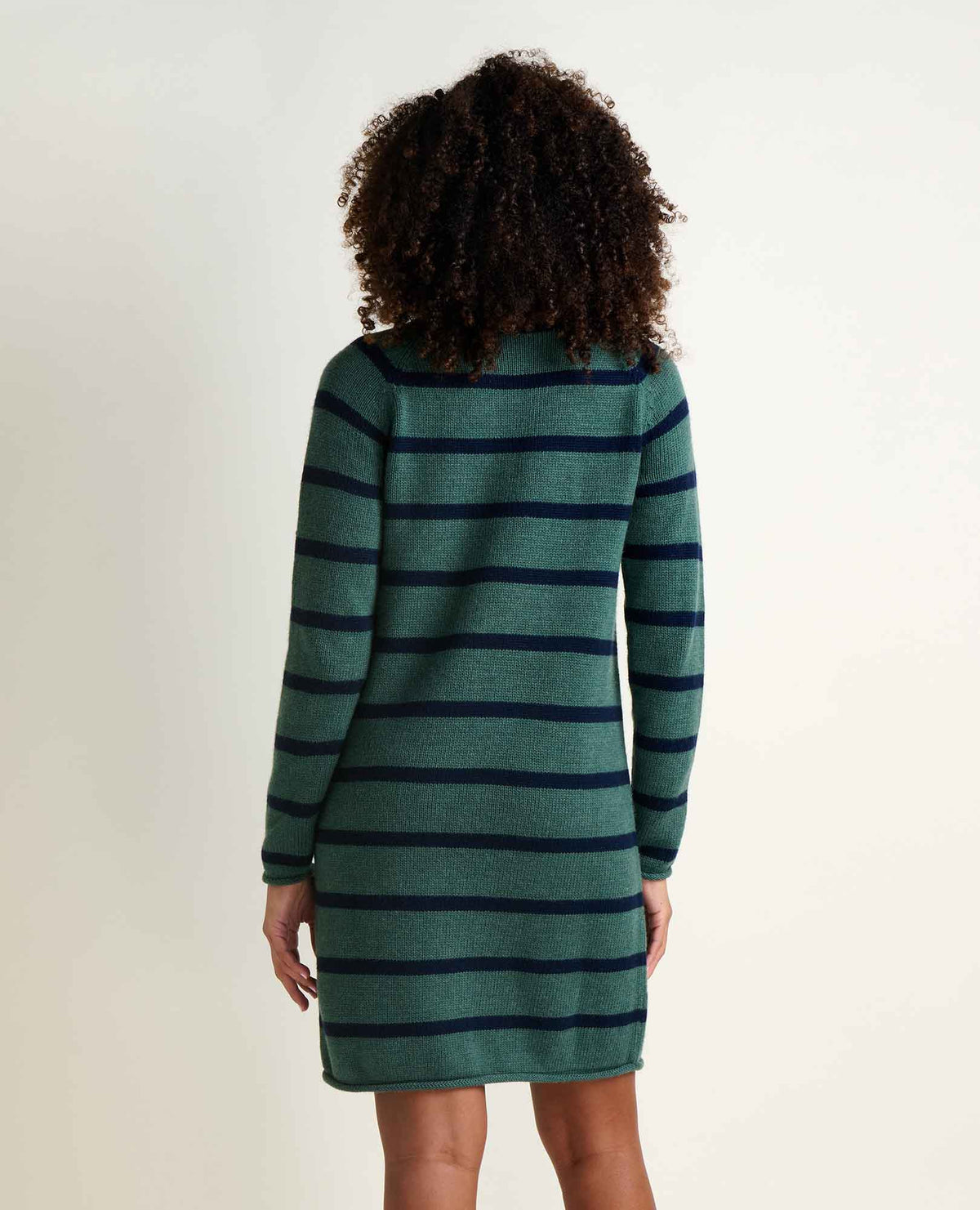 Toad&Co Alpineglo Roll Neck Sweater Dress - Organic Cotton & Wool