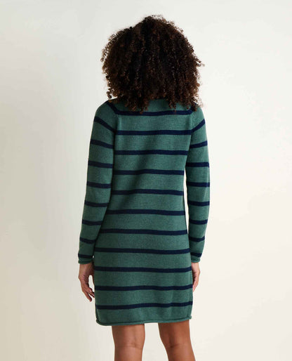 Toad&Co Alpineglo Roll Neck Sweater Dress - Organic Cotton & Wool