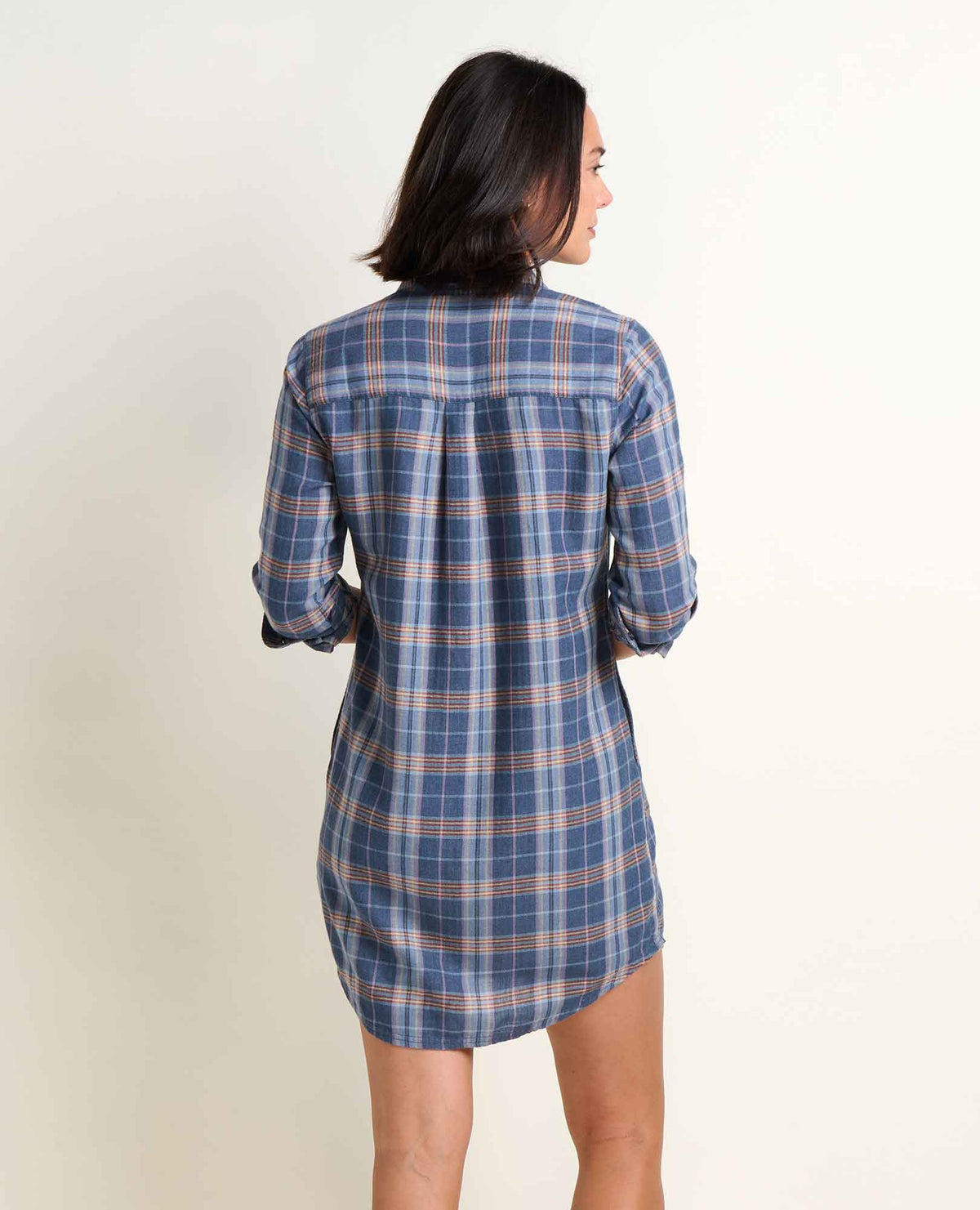 Toad&Co Re-Form Flannel Button Up Shirtdress
