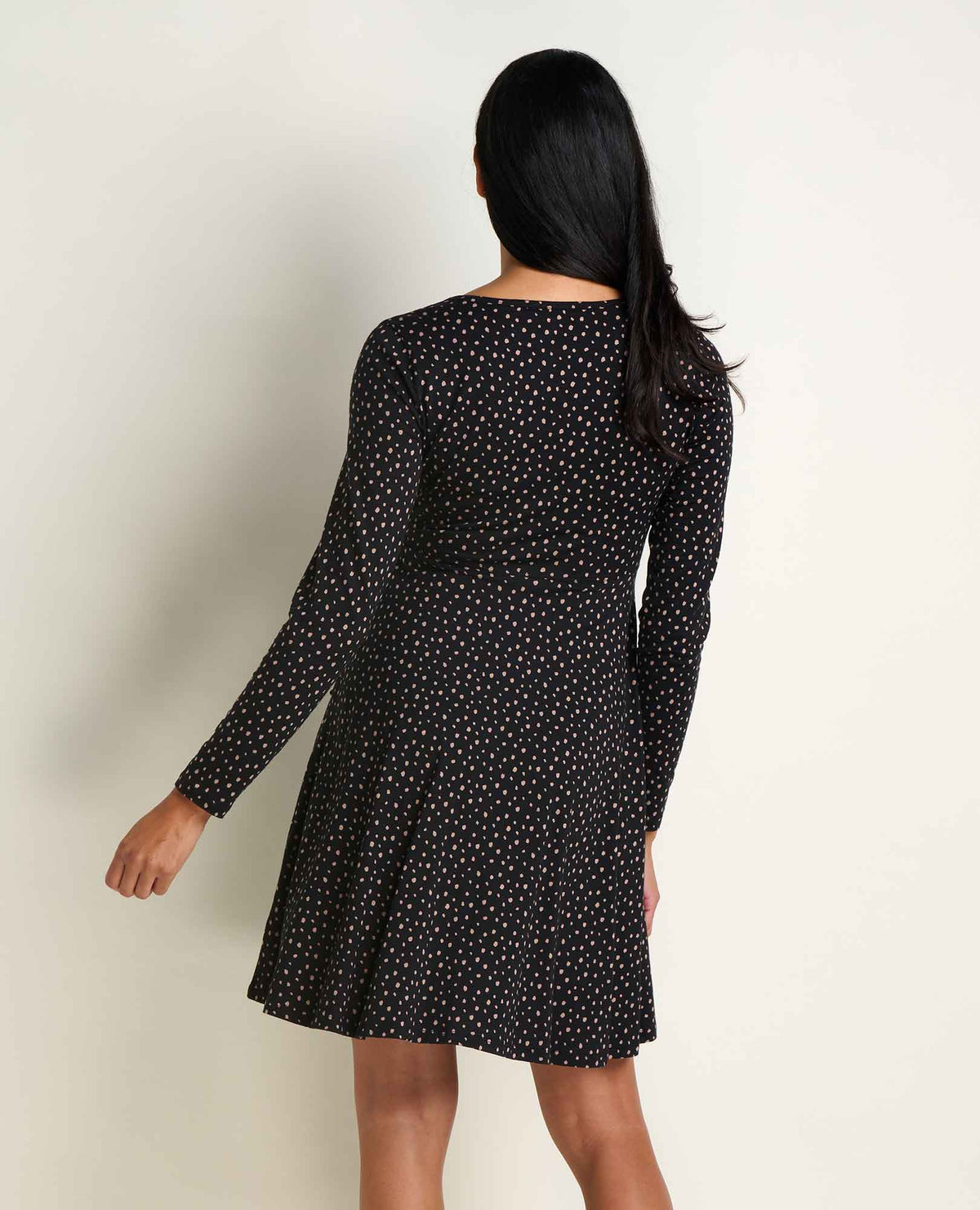 Toad&Co Freesia Long Sleeve Wrap Dress - Soft, Stretchy & Eco-Friendly